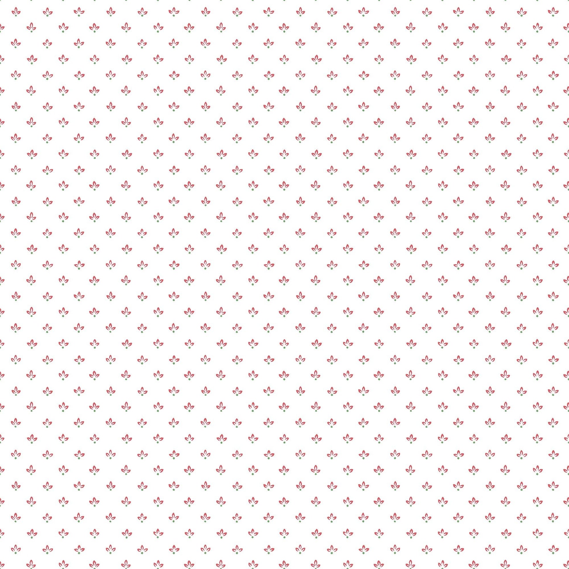 Just Kitchens Tri Leaf Wallpaper - Red / Green - Galerie - G45460Wallpaper199