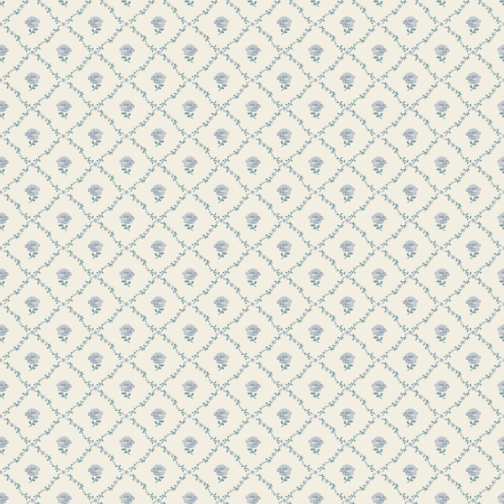 Kate Wallpaper - Pale Seaspray Blue - Laura Ashley - 122745Wallpaper199