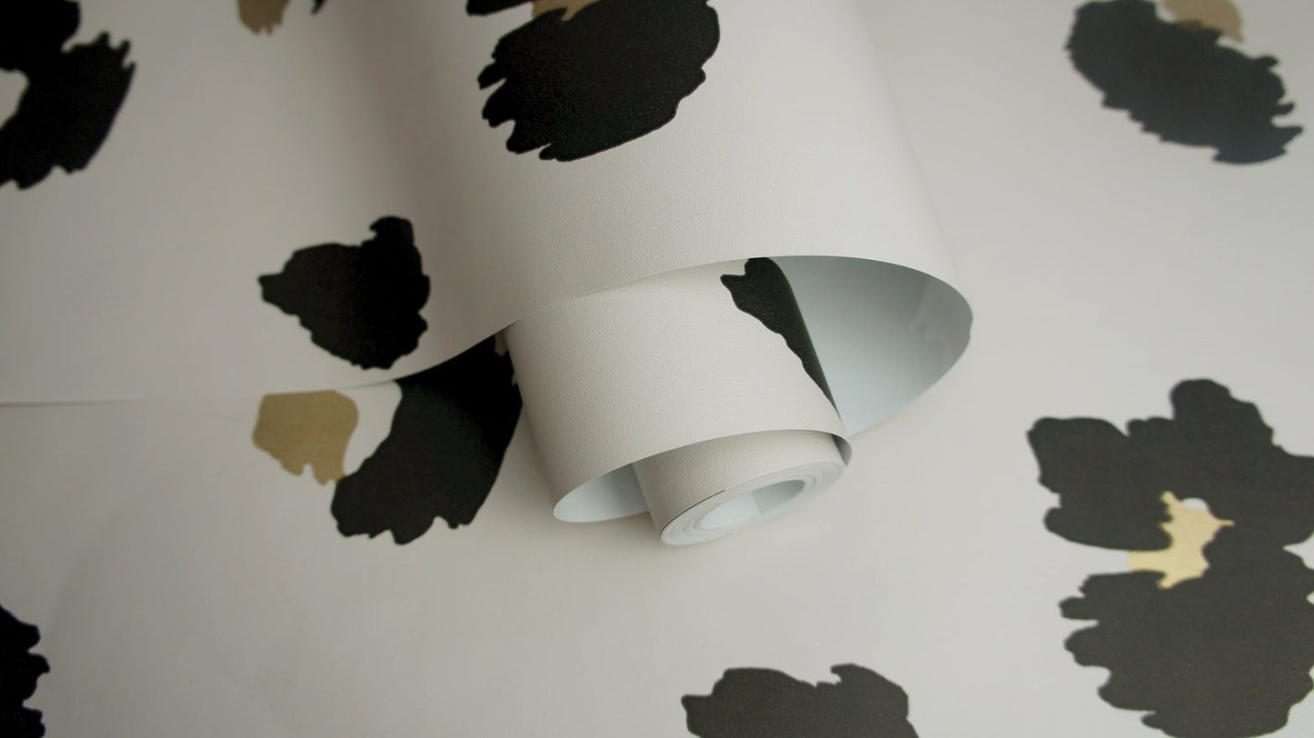 Large Leopard Spot Wallpaper - Cream - Holden Décor - 13032Wallpaper199
