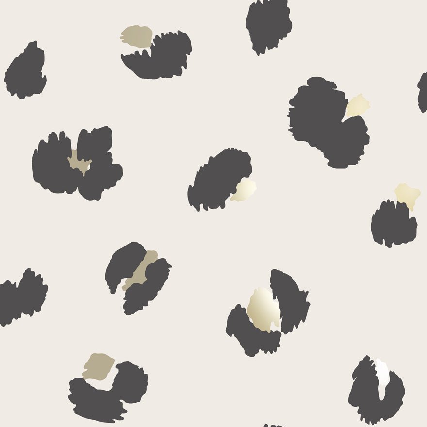 Large Leopard Spot Wallpaper - Cream - Holden Décor - 13032Wallpaper199