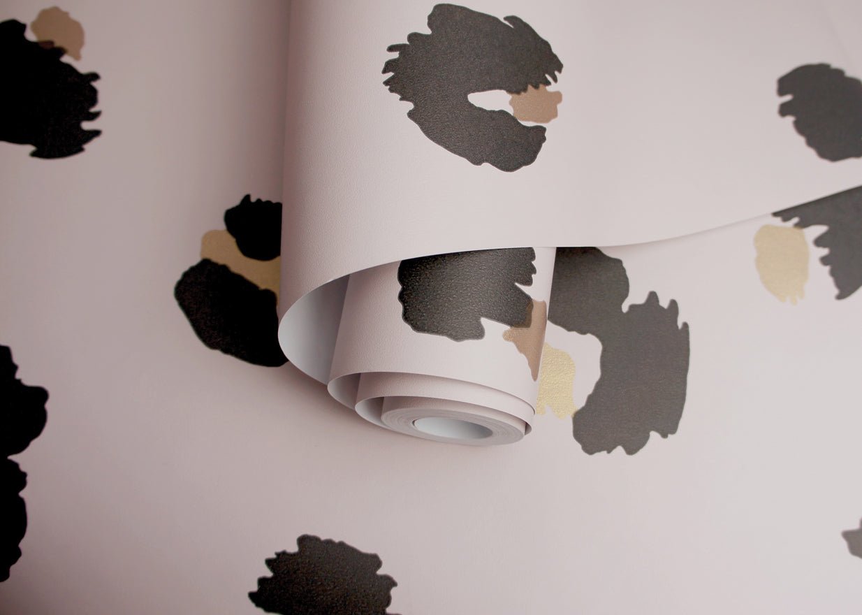 Large Leopard Spot Wallpaper - Pink - Holden Décor - 13031Wallpaper199