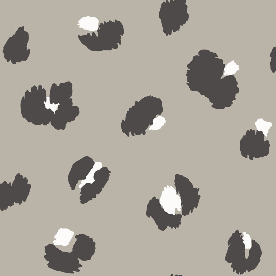 Large Leopard Spot Wallpaper - Taupe - Holden Décor - 13030Wallpaper199