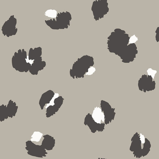 Large Leopard Spot Wallpaper - Taupe - Holden Décor - 13030Wallpaper199