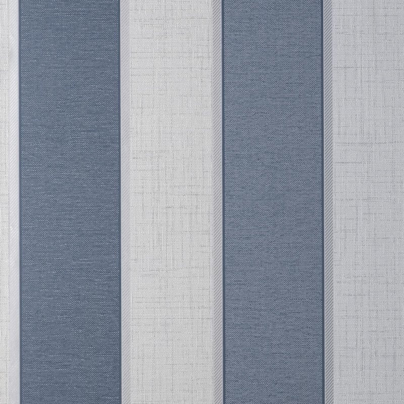 Larson Stripe Metallic Wallpaper - Navy/Silver - Fine Décor - FD42823Wallpaper199