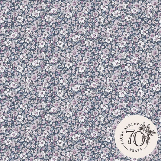 Libby Wallpaper - Purple - Laura Ashley - 119867Wallpaper199