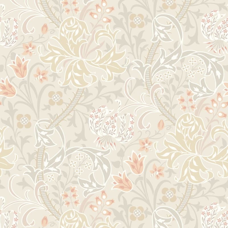 Lily Ogee Wallpaper - Natural Stone - Hoopla Walls - HWA1126WWallpaper199