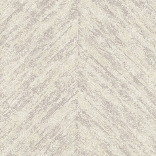 Linares Chevron Wallpaper - Cream & Taupe - Rasch - 617511Wallpaper199