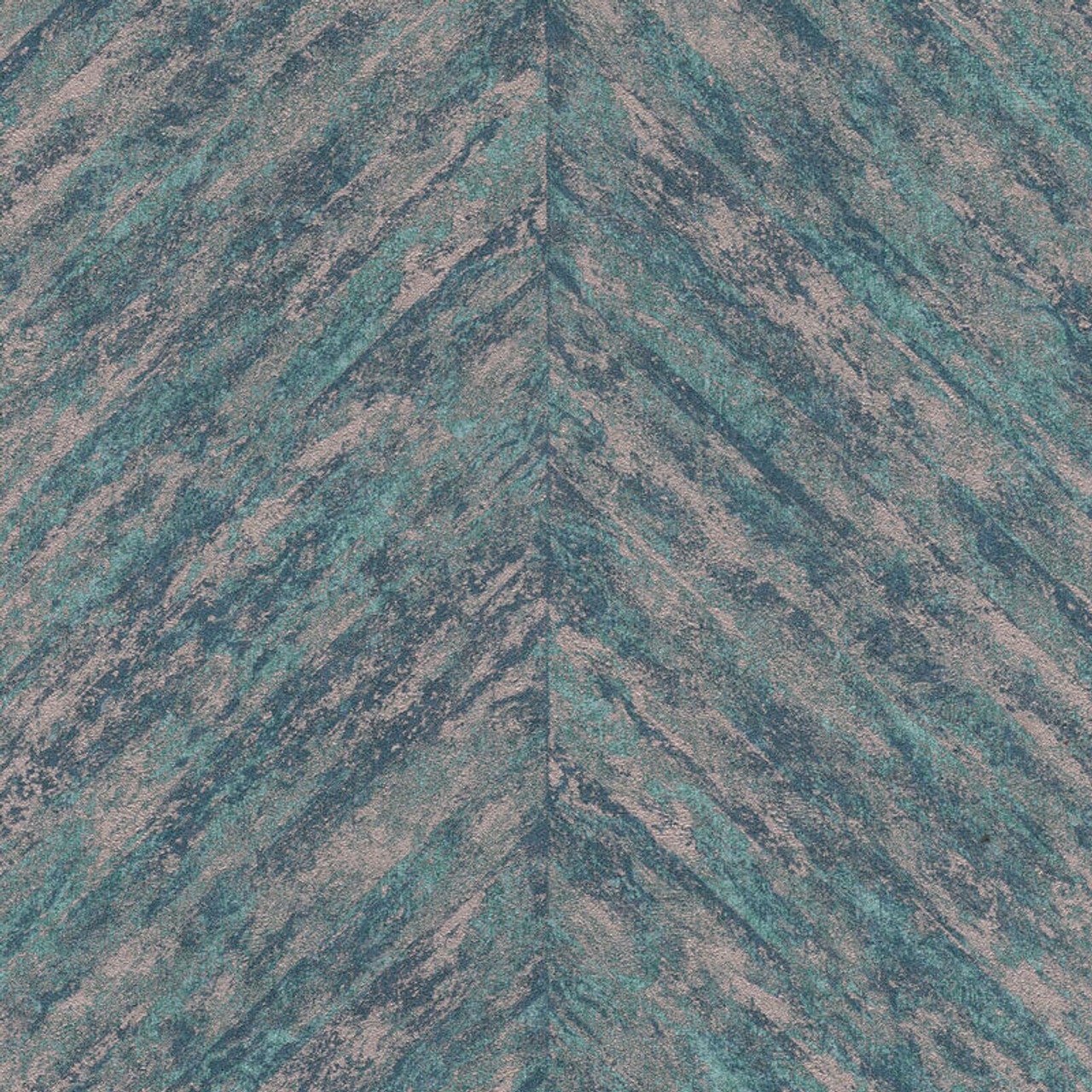 Linares Chevron Wallpaper - Teal - Rasch - 617542Wallpaper199