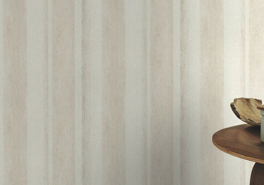 Linares Stripe Wallpaper - Cream & Beige - Rasch - 617757Wallpaper199