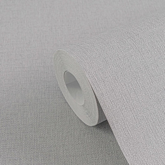 Linen Effect Texture Wallpaper - Grey - Michalsky Living - 39989-1Wallpaper199