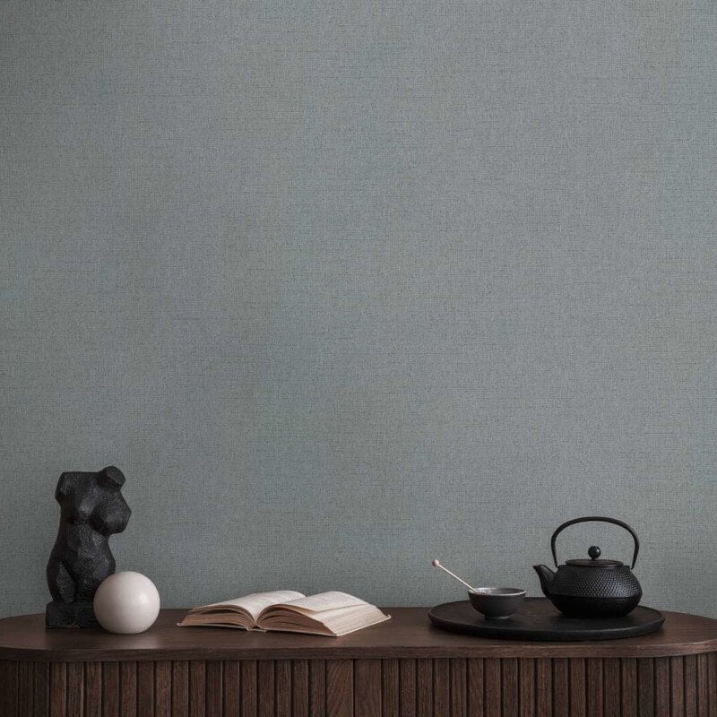 Linen Effect Texture Wallpaper - Grey/Beige - Michalsky Living - 39988-7Wallpaper199