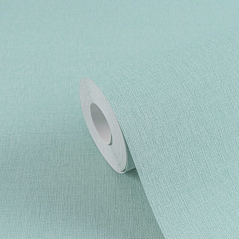 Linen Effect Texture Wallpaper - Light Blue - Michalsky Living - 39988-9Wallpaper199