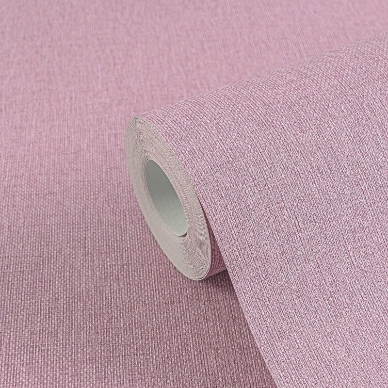 Linen Effect Texture Wallpaper - Pink - Michalsky Living - 39988-2Wallpaper199