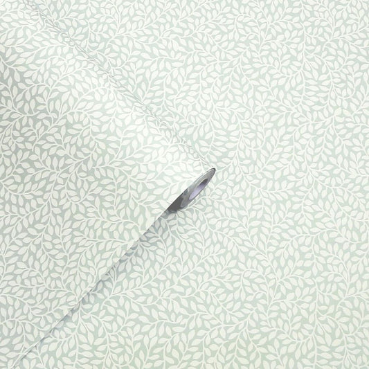 Little Vines Wallpaper - Duck Egg - Laura Ashley - 113351Wallpaper199