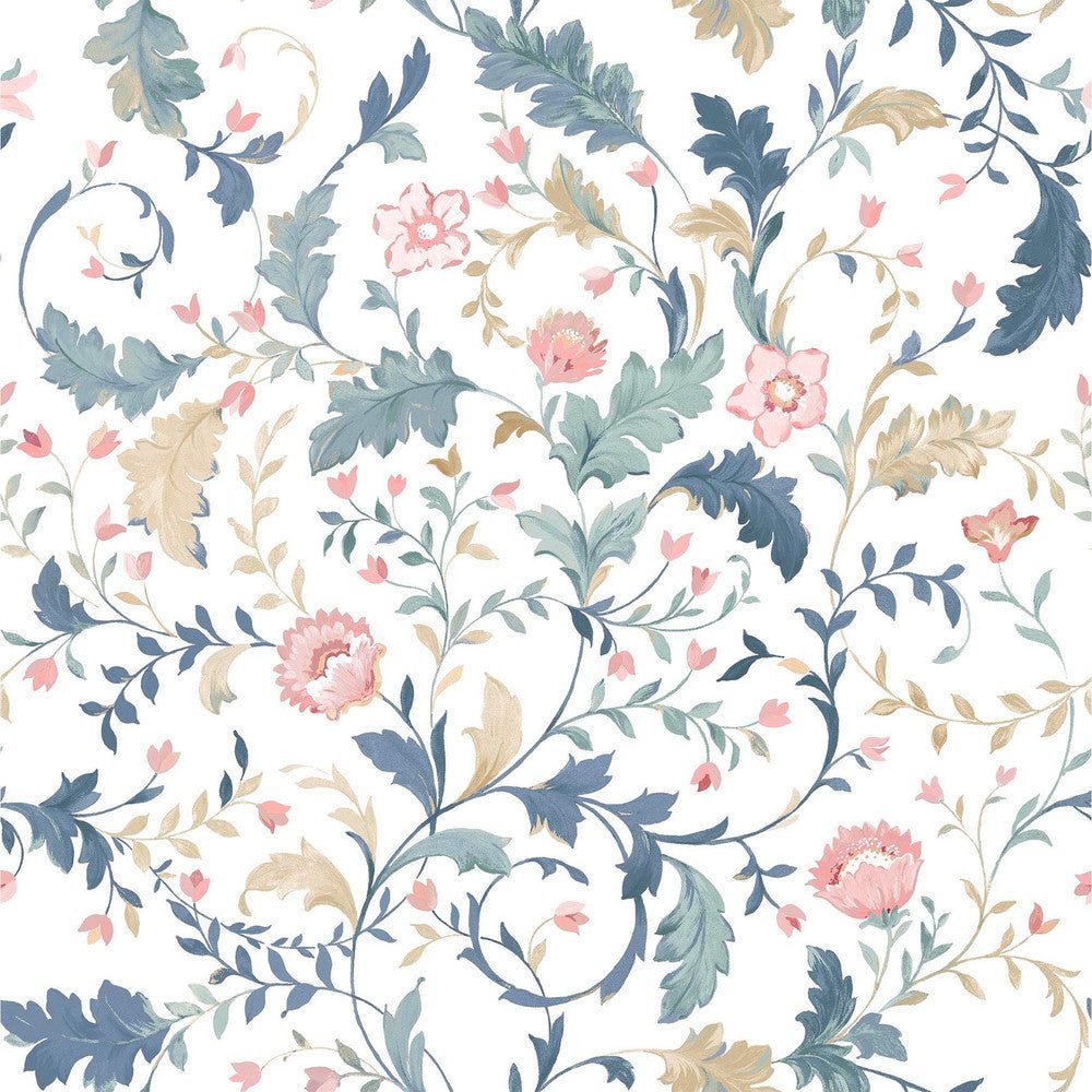 Litton Wallpaper - Dusky Seaspray - Laura Ashley - 130099Wallpaper199