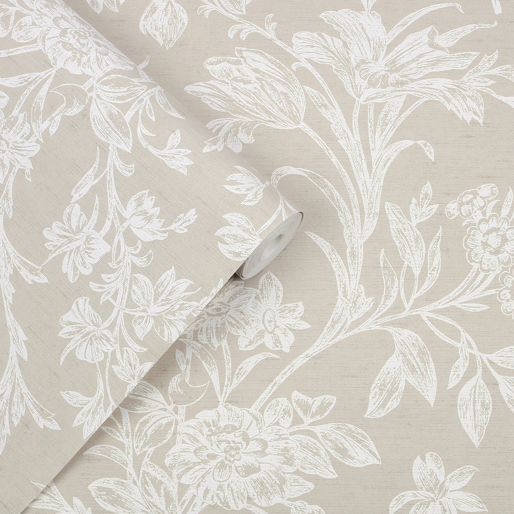 Lloyd Wallpaper - Dove Grey - Laura Ashley - 127391Wallpaper199