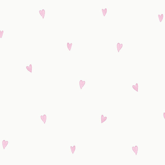 Love Hearts Wallpaper - Pink - Holden Décor - 12581Wallpaper199