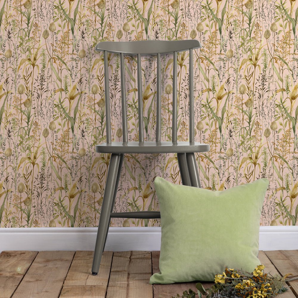 Lydiard Wallpaper - Apricot - Voyage Maison - LYDIARD/WPO/APRWallpaper199