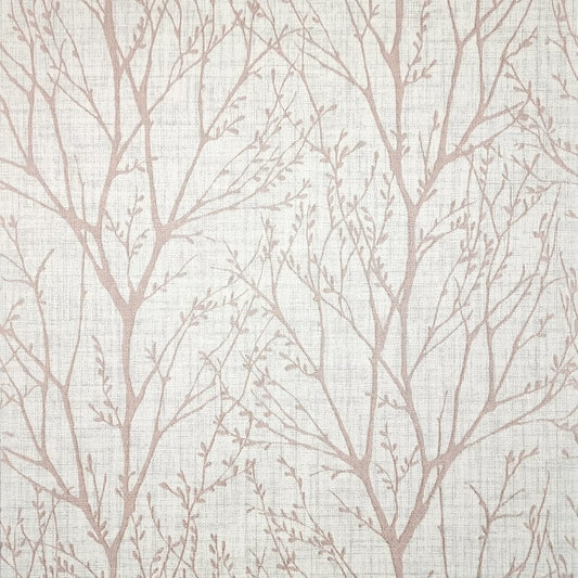Lynford Trees Wallpaper - Blush - Crown - M1874Wallpaper199