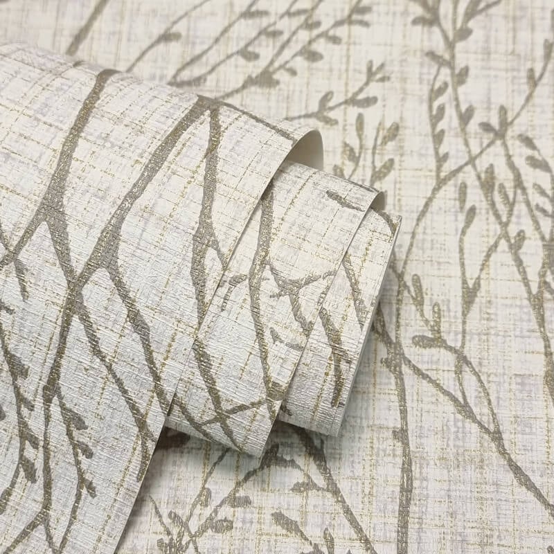 Lynford Trees Wallpaper - Natural - Crown - M1875Wallpaper199