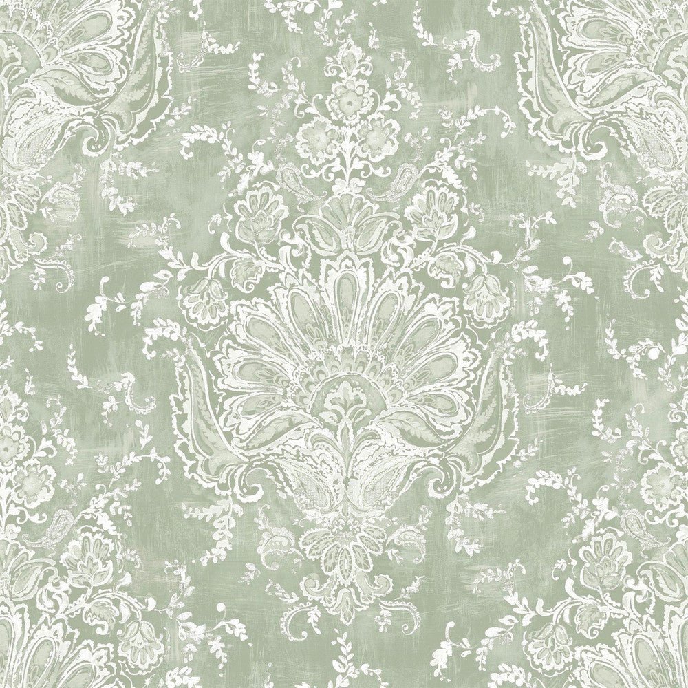 Maddox Wallpaper - Sage - Laura Ashley - 130105Wallpaper199