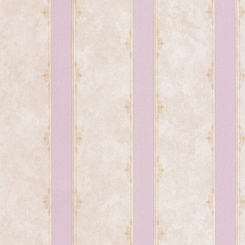 Madelyn Striped Wallpaper - Lilac/Beige - SK Filson - DE41450Wallpaper199