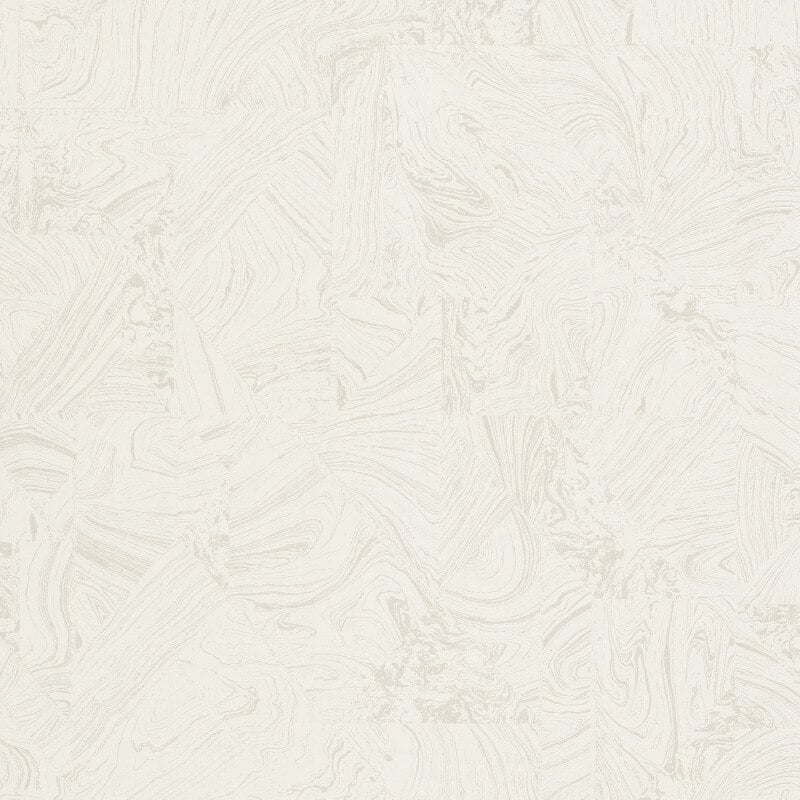 Madoc Marble Abstract Metallic Wallpaper - White - Erismann - 10358 - 01Wallpaper199