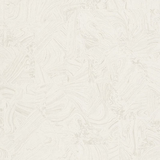 Madoc Marble Abstract Metallic Wallpaper - White - Erismann - 10358 - 01Wallpaper199