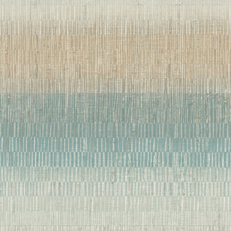 Malibu Stripe Effect Wallpaper - Aqua - Grandeco - A51201Wallpaper199