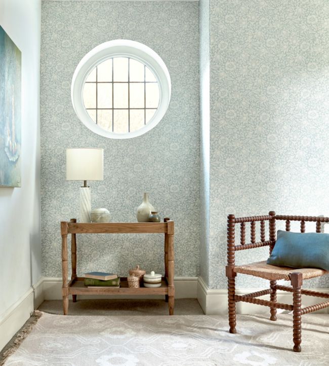 Mallow Wallpaper - Dusky Rose - 216675 - Morris & CoWallpaper199