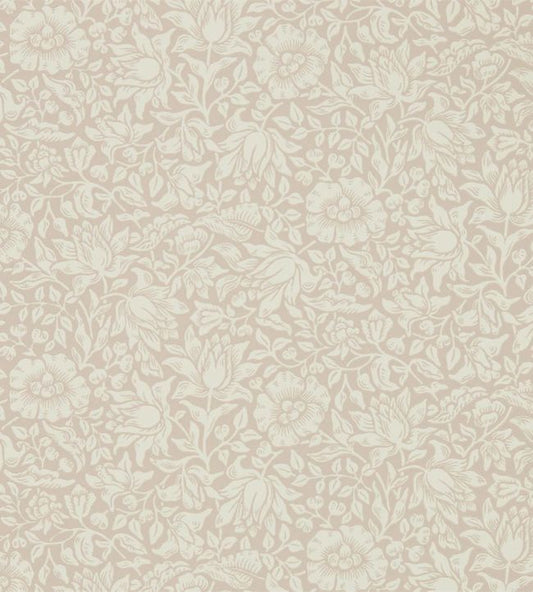 Mallow Wallpaper - Dusky Rose - 216675 - Morris & CoWallpaper199