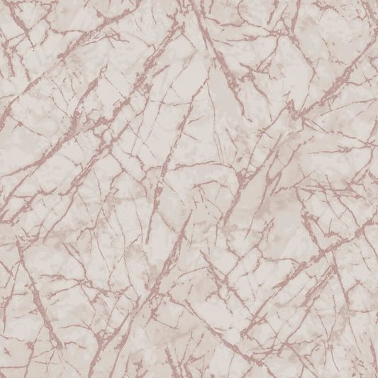 Marblesque Marble Metallic Wallpaper - Rose Gold - Fine Décor - FD42268Wallpaper199