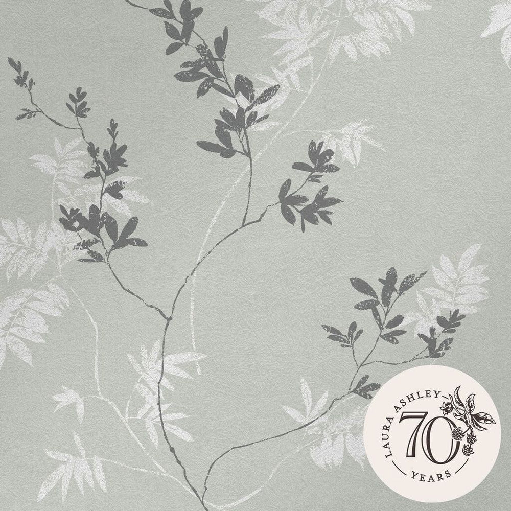 Mari Wallpaper - Mineral Green - Laura Ashley - 119840Wallpaper199