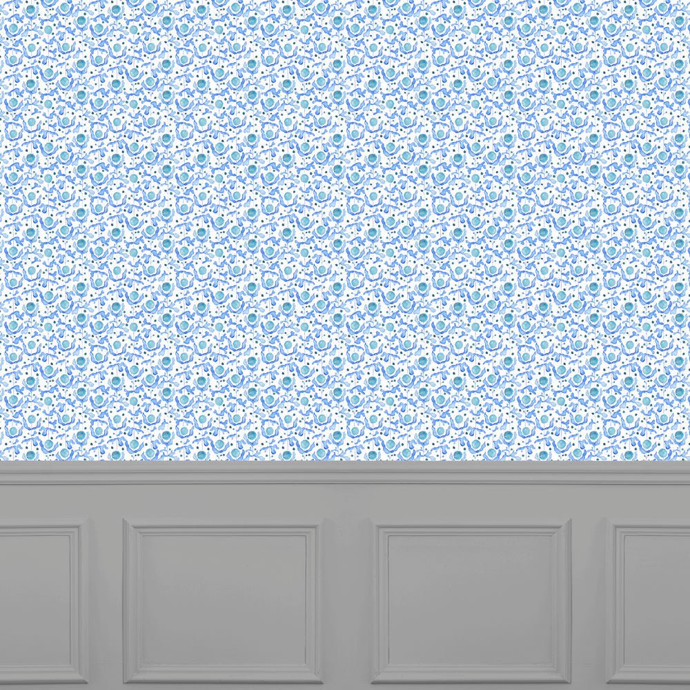 Mariani Wallpaper - Cobalt - Voyage Maison - MARIANI/WPO/COBWallpaper199