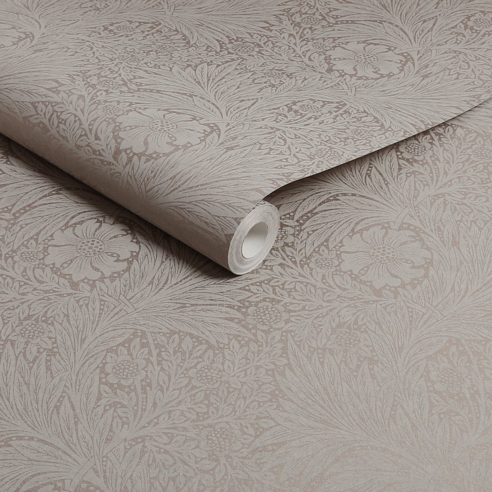 Marigold Fibrous Wallpaper - Neutral - 124257 - William Morris AHWallpaper199