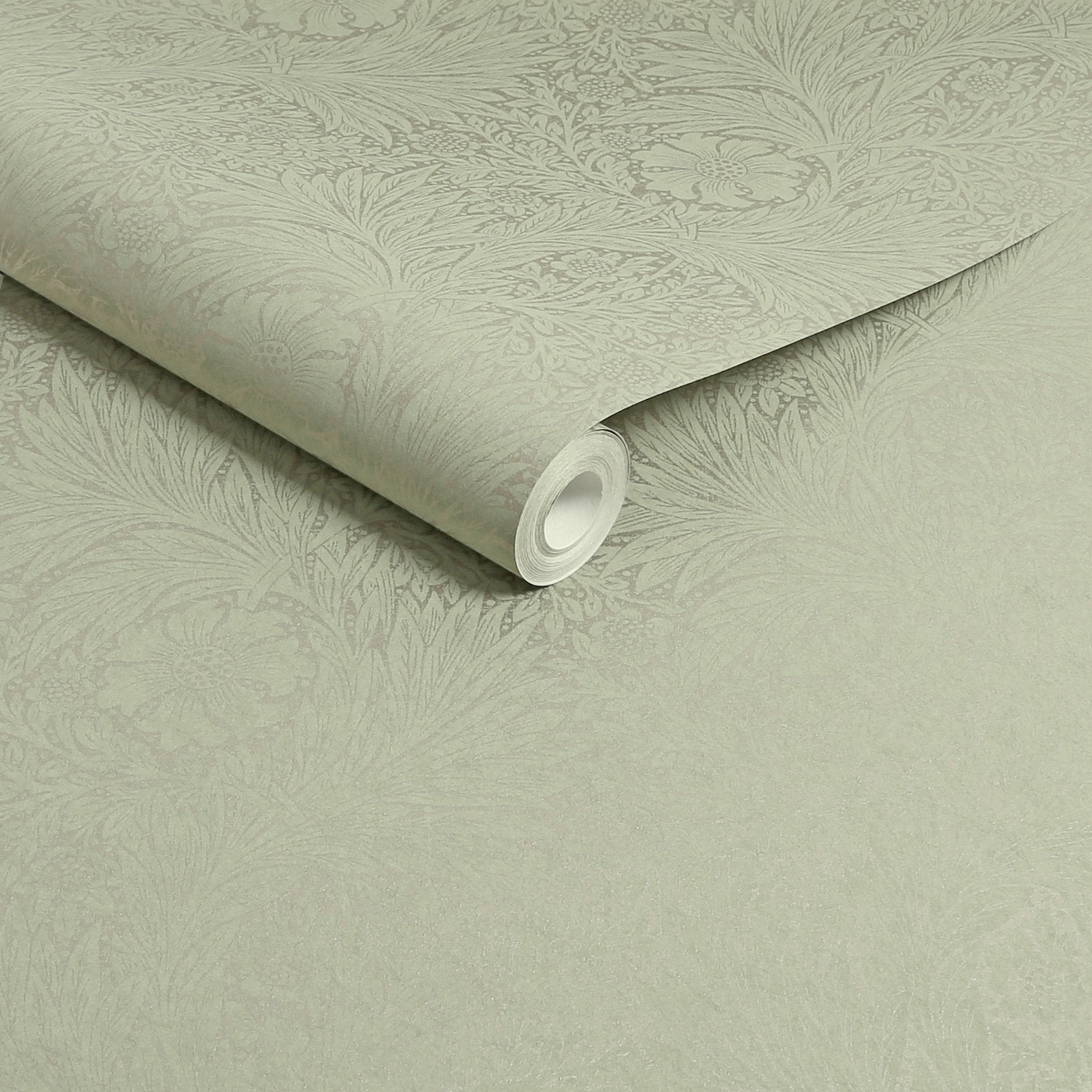 Marigold Fibrous Wallpaper - Sage - 124256 - William Morris AHWallpaper199