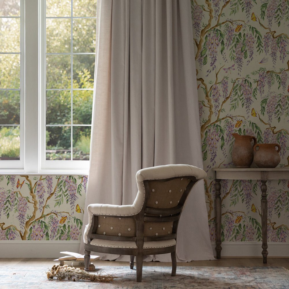 Mariposa Wallpaper - Cream - Voyage Maison - MARIPOS/WPO/CREWallpaper199