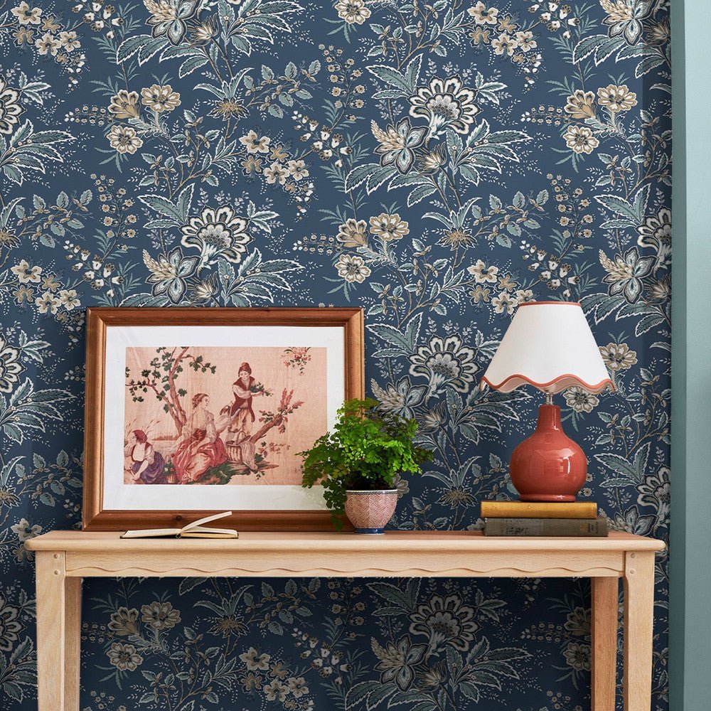Marlbrook Wallpaper - Dusky Seaspray - Laura Ashley - 130097Wallpaper199