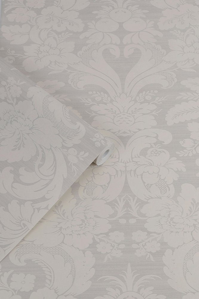 Martigues Sugared Wallpaper - Moonbeam - Laura Ashley - 114920Wallpaper199