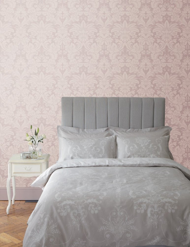 Martigues Sugared Wallpaper - Violet - Laura Ashley - 114919Wallpaper199