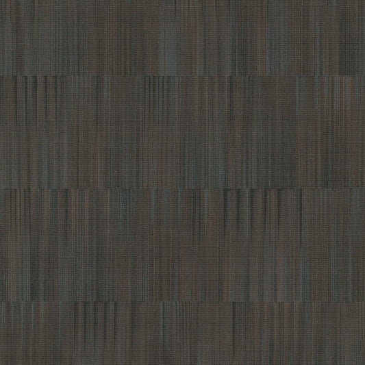 Martinique Linear Texture Wallpaper - Dark Brown - Erismann - 10398 - 47Wallpaper199