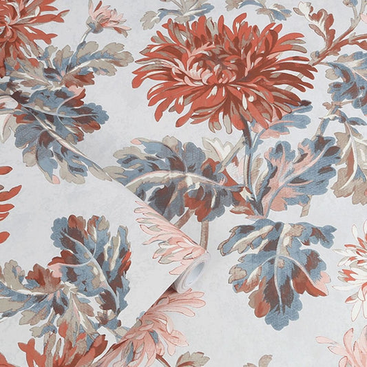 Maryam Wallpaper - Crimson - Laura Ashley - 114912Wallpaper199