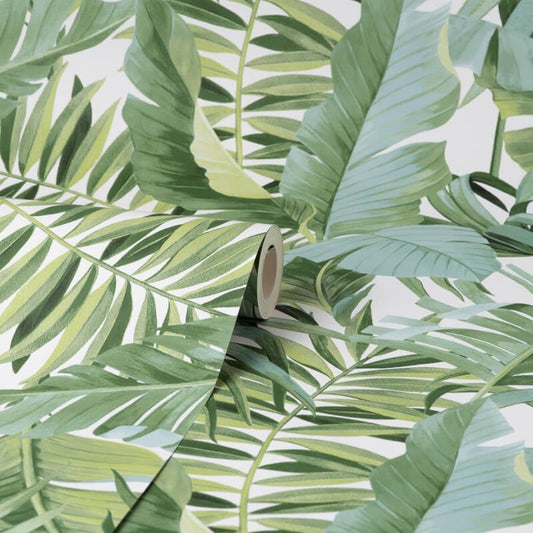 Maui Tropical Wallpaper - Green - Fine Décor - FD42850Wallpaper199