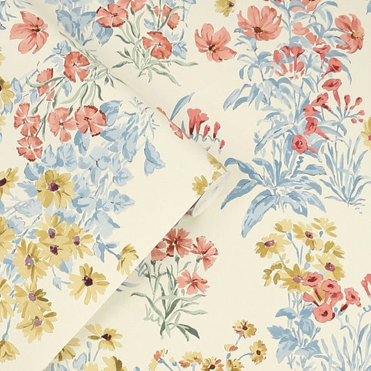 Megan Wallpaper - Ochre Yellow - Laura Ashley - 122742Wallpaper199