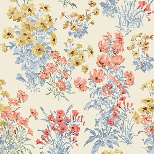 Megan Wallpaper - Ochre Yellow - Laura Ashley - 122742Wallpaper199