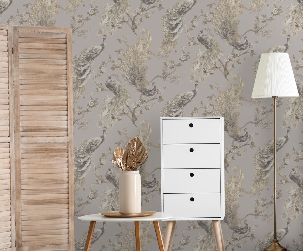 Menali Wallpaper - Grey - Holden Décor - 35920Wallpaper199