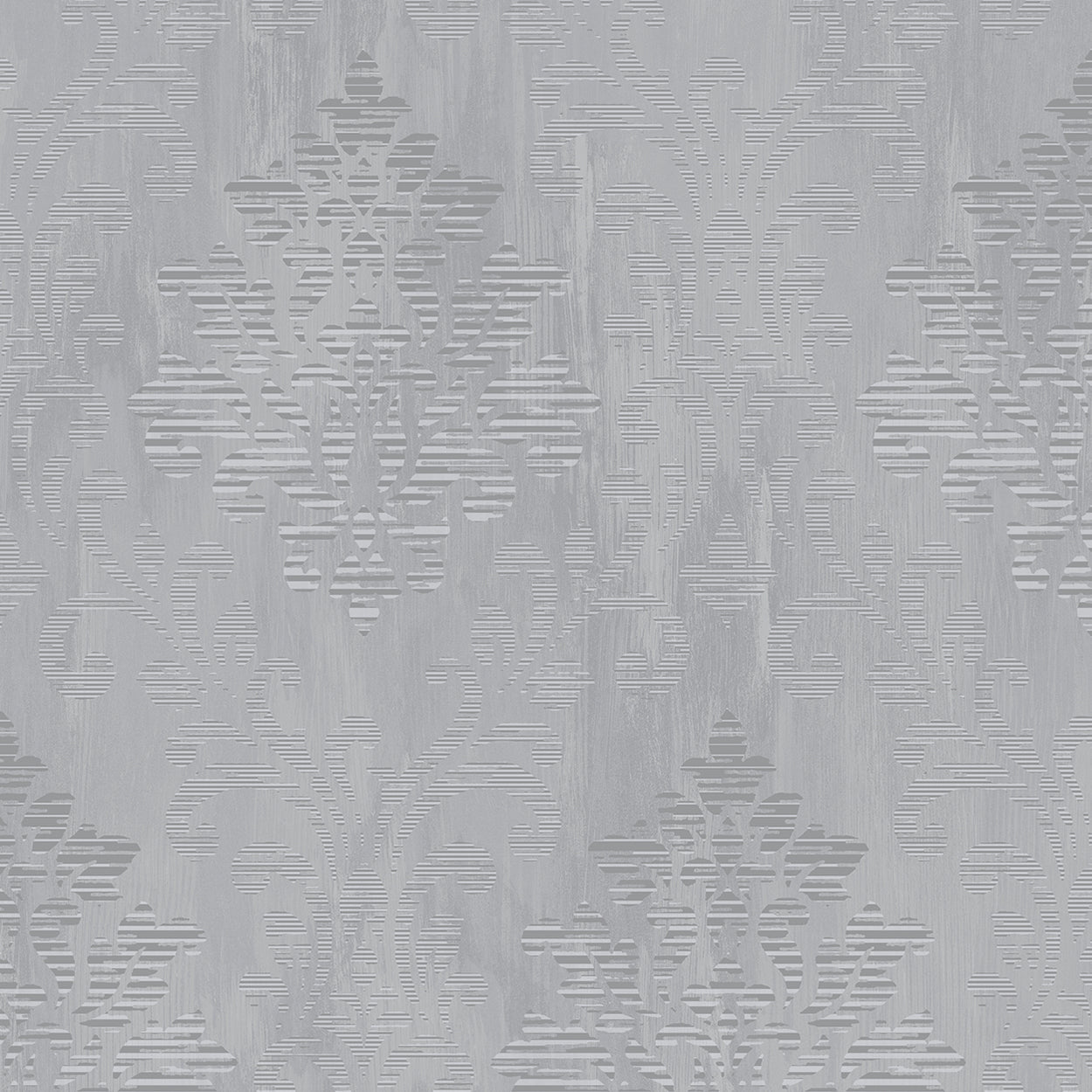Metallic FX Rustic Damask Wallpaper - Silver - Galerie - W78181Wallpaper199