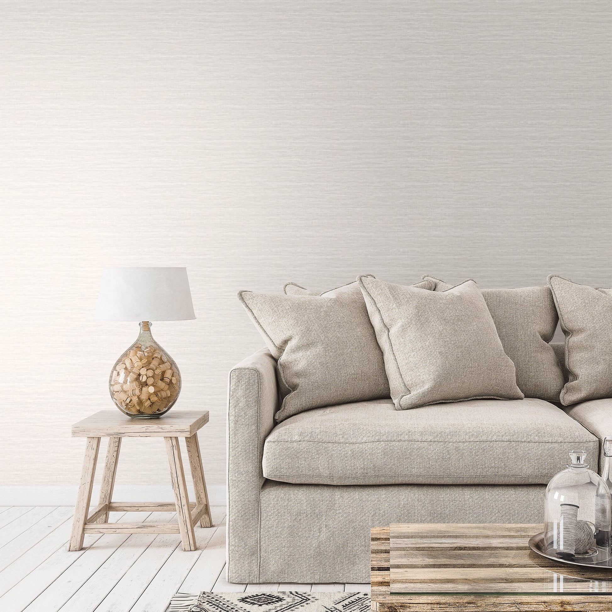 Metallic FX Woven Wallpaper - Grey - Galerie - W78172Wallpaper199