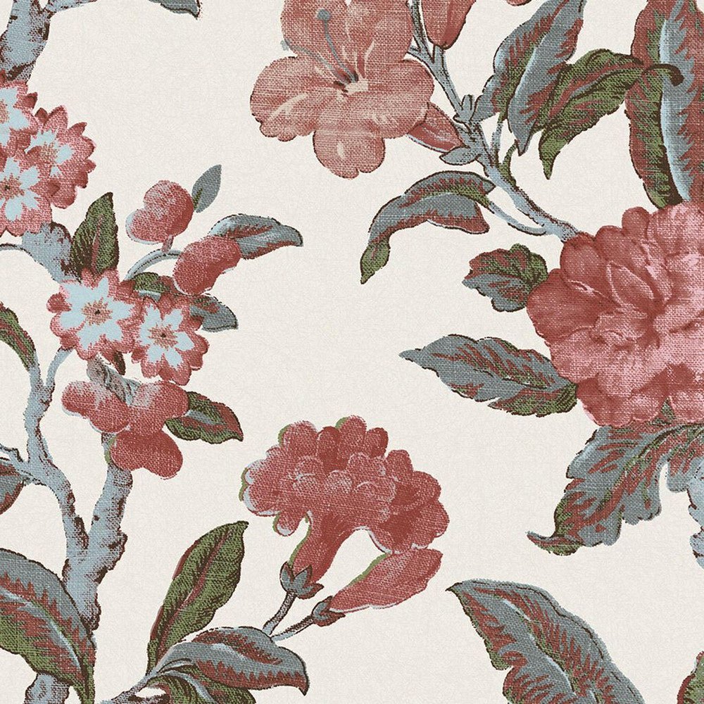 Minera Wallpaper - Crimson Red - Laura Ashley - 118488Wallpaper199