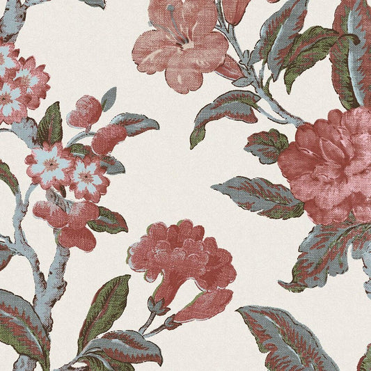 Minera Wallpaper - Crimson Red - Laura Ashley - 118488Wallpaper199